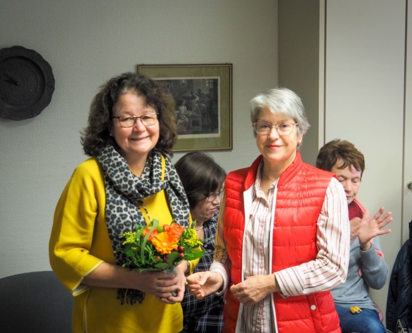 Sigrid Fuhr und Christiane Hänsel