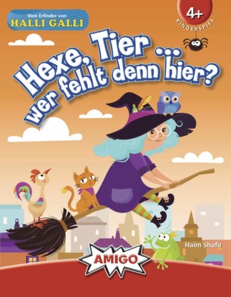 Hexe, Tier...wer fehlt denn hier?